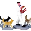 Lemax 72511 - Merry Milkman, Set Of 4 - Figurines