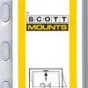 Scott 31 Mm X 215 Mm Strip Clear Mount (22 Mounts)