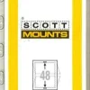 Scott 48 Mm X 215 Mm Strip Clear Mount (15 Mounts)