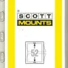 Scott 52 Mm X 215 Mm Strip Clear Mount (15 Mounts)