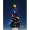 Lemax 74266 - Multi Light Evergreen Tree, Medium, Battery-Operated (4.5V) - Trees