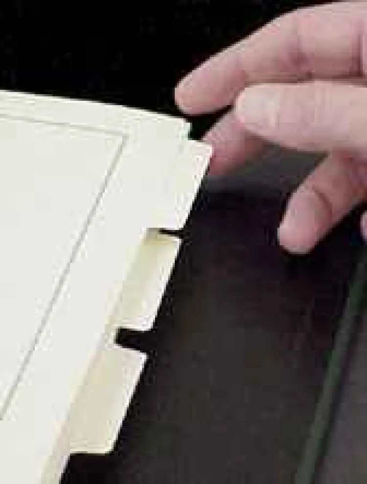 Scott Page Dividers Fit 3-Ring & 2-Post Specialty Binders (10 Pages)