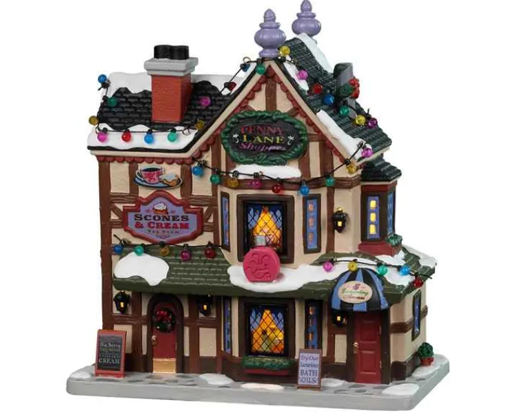 Lemax 25875 - Penny Lane Shoppes - Caddington Village Christmas Houses & Buildings