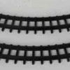 Lemax 34686 - 2-Piece Curved Track For Christmas Express - Christmas Village Trains & Vehicles