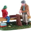 Lemax 12022 - Playing With Gramps - Figurines