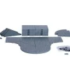 Lemax 64099 - Plaza System (Grey, Variety) - 32 Pcs - Landscape