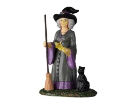Lemax 22112 - Ready For A New Spell - Spooky Town Halloween Village Figurines