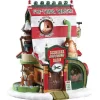 Lemax 75293 - Reindeer Grooming Barn, Battery-Operated (4.5V) - Santa's Wonderland
