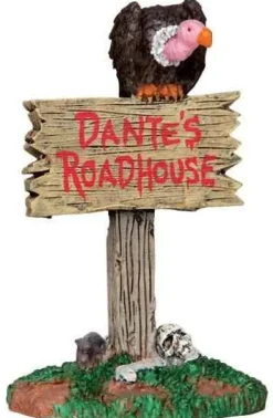 Lemax 44735 - Roadhouse Sign - Spooky Town Halloween Village Accessories