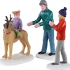 Lemax 02923 - Rover Plays Rudolph, Set Of 3 - Figurines