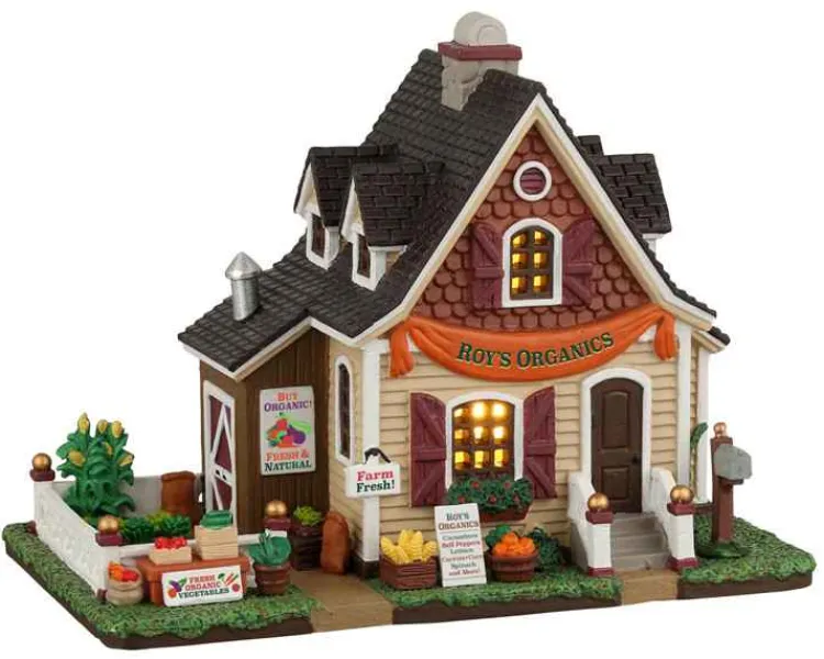 Lemax 25914 - Roy's Organics - Harvest Crossing Christmas Village Houses & Buildings