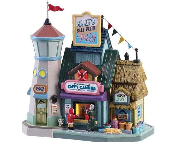 Lemax 85338 - Sally's Salt Water Taffy - Plymouth Corners