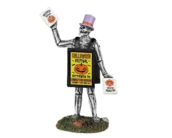 Lemax 22102 - Sandwich Board Skeleton - Spooky Town Halloween Village Figurines