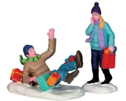 Lemax 52360 - Shopping Date, Set Of 2 - Christmas Figurines