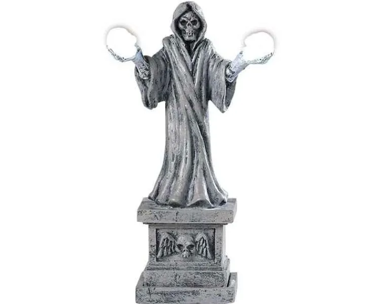 Lemax 94489 - Skeleton Lamp, Battery-Operated (4.5-Volt) - Spooky Town Accessories