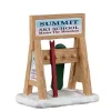 Lemax 34097 - Ski Rack Sign - Misc. Accessories