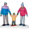 Lemax 52336 - Snowshoe Family - Christmas Figurines