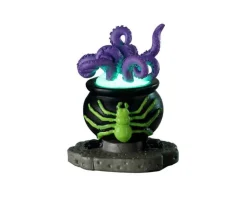 Lemax 24941 - Spooky Cauldron, Battery-Operated (4.5-Volt) - Spooky Town Halloween Village Accessories