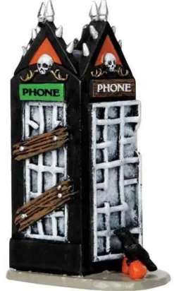 Lemax 44739 - Spooky Phone Booth - Spooky Town Halloween Village Accessories