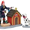 Lemax 52320 - Spot Helps Out, Set Of 2 - Christmas Figurines