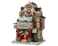Lemax 35069 - St. Nick's Wooden Shoe Shop - Caddington Village