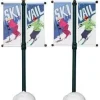 Lemax 24496 - Street Pole Banner, Set Of 2 - Christmas Village Misc. Accessories