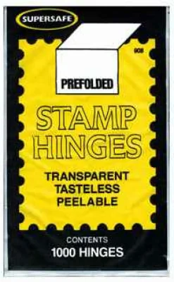 Scott Supersafe Hinges - 1000 Pre-Folded Hinges