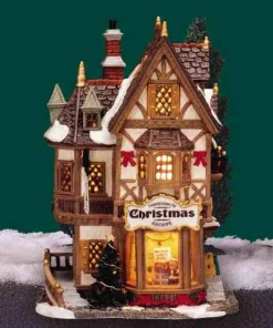 Lemax 35845 - Tannenbaum Christmas Shoppe - Caddington Village Christmas Houses & Buildings