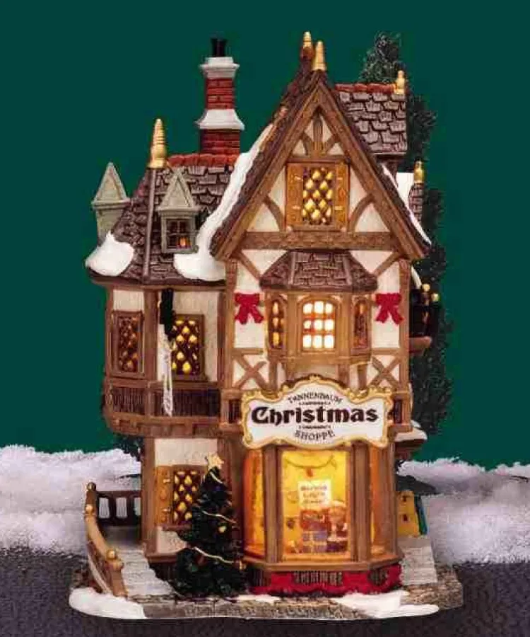 Lemax 35845 - Tannenbaum Christmas Shoppe - Caddington Village Christmas Houses & Buildings