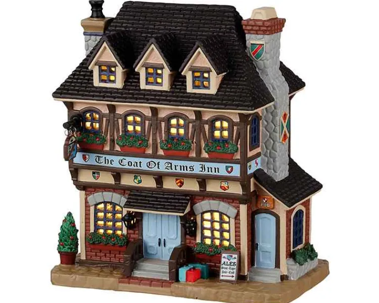 Lemax 25899 - The Coat Of Arms Inn - Caddington Village Christmas Houses & Buildings