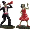 Lemax 92730 - The Dancing Dead, Set Of 2 - Spooky Town Figurines