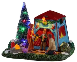 Lemax 14840 - The Festive Outdoors, Battery-Operated (4.5V) - Table Pieces
