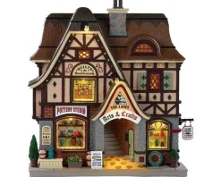 Lemax 95472 - The Lanes - Arts And Crafts, Battery-Operated (4.5-Volt) - Facades