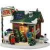 Lemax 25901 - Tiny House Tree Lot, Battery-Operated (4.5-Volt) - Vail Village Christmas Houses & Buildings