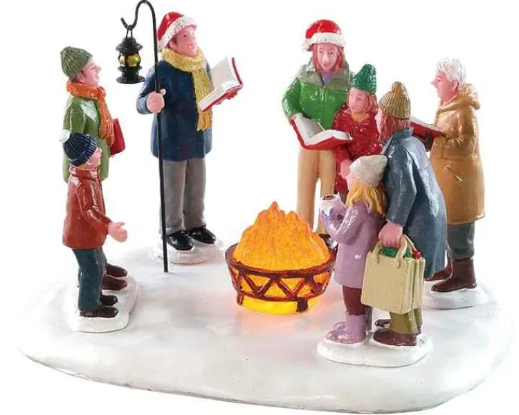 Lemax 84362 - Toasty Caroling, Battery-Operated (4.5V) - Table Pieces
