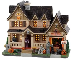 Lemax 35007 - Trick Or Treat, If You Dare - Spooky Town Houses