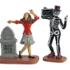 Lemax 12013 - Undead Groove, Set Of 2 - Spooky Town Figurines