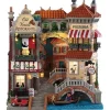 Lemax 85318 - Venice Canal Shops, Battery-Operated (4.5-Volt) - Facades