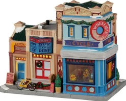 Lemax 25891 - Wheelie's Cycle And Skate Shop - Caddington Village Christmas Houses & Buildings