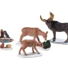 Lemax 92771 - Wild Animals, Set Of 5 - Figurines