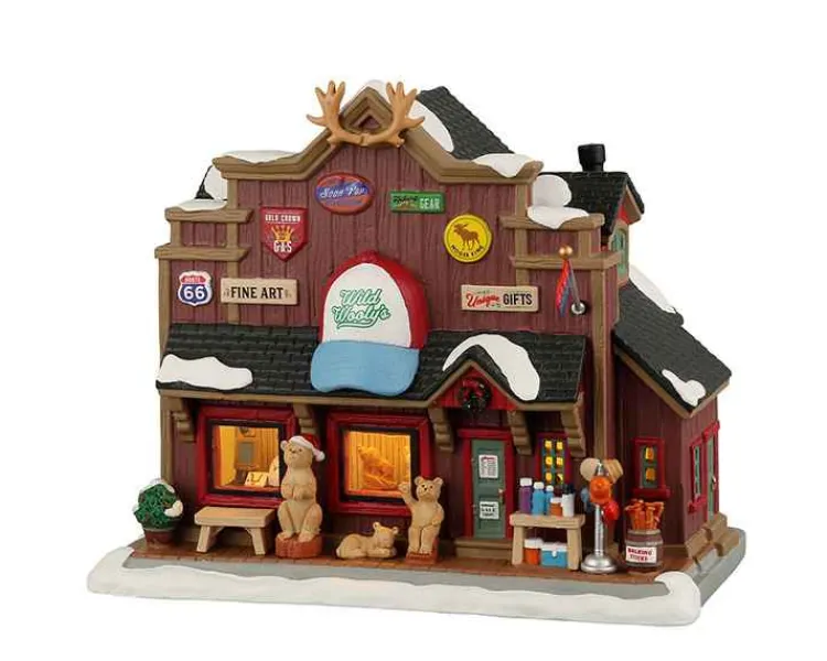 Lemax 25902 - Wild Wooly's Gift Shop - Vail Village Christmas Houses & Buildings