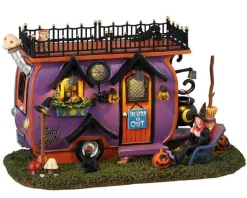Lemax 34066 - Witch Vanlife, Battery-Operated (4.5-Volt) - Spooky Town Accessories