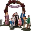 Lemax 23587 - Zombie Wedding Party, Set Of 9 - Spooky Town Halloween Village Accessories